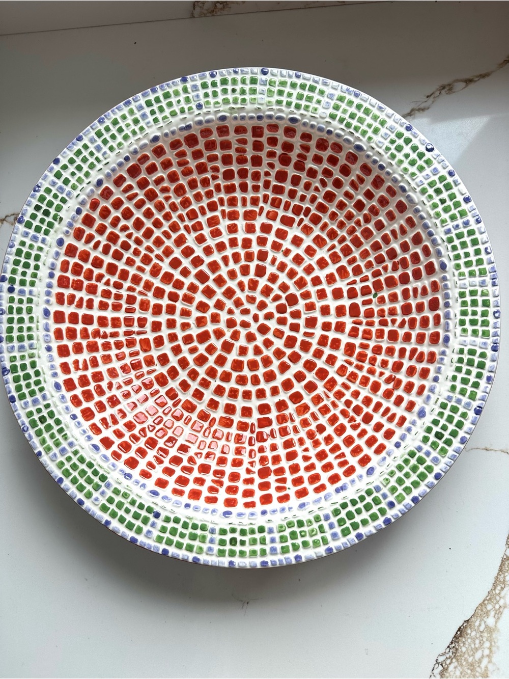 Larde Signature mosiac bowl